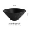Patrón de Piedra Estilo Nuevo Tazón para Fideos Ran Tazón de Arroz de Alto Valor para el Hogar Tazón para Sopa Tazón para Polvo de Caracol Cubo Tazón Grande Sentido de Alta Calidad