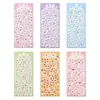 Animais Fofos 3D Gatinhos Tits Coelhos Hamsters Tridimensional Adesivos Infantis Recompensas Educacionais Adesivos Decorativos Artesanais