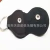 Bolsa para Púas Bolsa para Púas de Guitarra Estuche de Cuero para Púas Llavero Bolsa para Púas Bolsa de Almacenamiento para Púas Negro