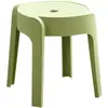 Taburete Bajo Infantil para el Hogar Banco Pequeño Silla para Adultos Plástico Engrosado Sala de Estar Baño Deslizante Taburete de Baño Taburete de Baño