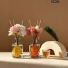 Aromaterapia Floral Gardenia Líquido de Recarga Aceite Esencial Campanilla de Viento Azul Adornos de Flores Secas Souvenirs Fragancia Duradera para Interiores para Niñas