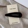 Pinza para el Pelo Bb Clip de Terciopelo Colorido de Alta Gama Estilo Coreano Pinza para Flequillo de Moda Pinza Lateral Accesorio para el Cabello Versátil Nuevo Estilo