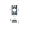 Accesorios para Perfiles de Aluminio Tuerca Deslizante Ranura en T Escalonada Estándar Nacional Estándar Europeo 20/30/40/45 Acero al Carbono Galvanizado