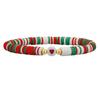 Amazon Nuevo Pulsera Elástica de Arcilla Suave con Cuentas Pulsera Bohemia Hecha a Mano de Arcilla Pintada Mixta para Mujer