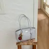 Bolsa de Ombro Retro de Grande Capacidade para Mulheres, Nova Bolsa de Ombro Versátil e na Moda, Bolsa Tote Simples e Única