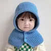Gorros para Bebé para Otoño e Invierno, Gorros Lindos y Súper Lindos para Niños, Bufandas, Gorros de Lana de una Pieza, Gorros con Protección para Orejas, Gorros de Lana para Bebé