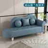 Sofá moderno y sencillo para apartamentos pequeños, salas de estar, dormitorios, de dos plazas, de tres plazas, adecuado para tiendas de ropa, apartamentos y propiedades de alquiler, sofá de tela resistente a los arañazos de gato