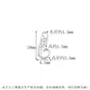 Prata Esterlina S925 Conector Gancho Dragão Antigo Fecho Dragão Dupla Cabeça Prata Acessórios de Fivela Wenwan para Pulseira Colar DIY