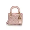 Bolso de Mano de Estilo Socialité de Nicho Estilo Francés para Mujer 2025 Primavera y Verano Estilo Occidental Bordado Rombo Casual Versátil Bolso Cruzado de Moda