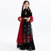 Ropa de Jazz para Niñas Traje Corto Moda Estilo Chino Niñas Niños Jazz Hip-Hop Rendimiento Ropa de Moda Otoño
