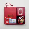 Insignia Corporativa Personalizada Logo Oro Puro 999 Cartera Llena de Creatividad Llavero Colgante para Bolsa Puede Ser Aprobado