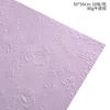 Papel Envoltorio para Ramo de Flores Papel Estampado en Relieve Estéreo de Rosa Papel Kraft Embalaje para Ramo Papel de Arte Estampado en Relieve Estéreo Floral
