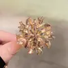 Broche de Flor Morada Elegante Estilo Europeo y Americano Broche con Personalidad Elegante para Mujer 2026 Accesorio para Abrigo Cárdigan Regalo para Mujer