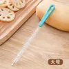 Cepillo limpieza raíz de loto agujeros raíz de loto agujeros boquilla para decorar agujeros pajilla cepillo de cerdas cepillo de cerdas taza de agua raíz de loto biberón cepillo de limpieza de acero inoxidable lavado