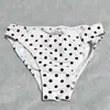 Conjunto de Três Peças Estilo Coreano Ins Pura Desejo Poá Fofo Sexy Laço Top, Saia e Regata Gola Halter