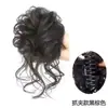 Bolas para pelucas naturales esponjosas temperamento perezoso anillo de peluca peluca de pelo de barba larga bolsa para pelucas accesorios para el cabello para fotografía de cheongsam