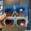 Gafas de Sol Infantiles Robot Transformable Niños Lindo Dibujo Animado Gafas Mecha Gafas de Vacaciones Niños Autobots