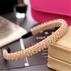 Accesorios para el cabello coreanos lujo de alta gama cuatro filas de diadema con cuentas de cristal brillante moda dulce diadema accesorios para el cabello tocado