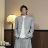 Moda Versátil de Diseñador de Nicho de Tendencia Nueva Primavera 2026 Conjunto Casual de Chaqueta y Pantalones Estilo Chino Nuevo