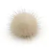 Accesorios para el Cabello de Bola de Piel de Visón, Pendientes, Accesorios de Joyería, Cadena para Suéter DIY de Bola de Piel de Visón, Accesorios para Zapatos, Lote Mixto