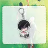 Chaveiro pingente de acrílico do anime "O Verão em Que a Luz Morreu", acessório criativo e engraçado para presente