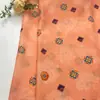 Tecido com estampa floral estilo chinês Doris para vestidos de primavera e verão femininos, camisas, scrunchies, bolsas e artesanato floral feito à mão