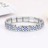 Pulsera Modular de Acero Inoxidable DIY Empalme Libre Desmontable Té de Leche Jugo Nicho Linda Mejor Amiga Regalo de Viaje