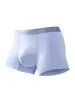 Nova cueca boxer masculina sem costura 50s em modal, respirável, em estoque, atacado, virilha com grafeno, antibacteriana