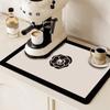Alfombrilla de Drenaje de Barro Diatómico Lujosa Alfombrilla de Drenaje para Encimera de Cocina Alfombrilla a Prueba de Humedad Posavasos Bar Absorbente Alfombrilla de Drenaje para Café