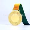 Atletismo Estudantil Maratona Geral Medalha Comemorativa Criativa Jogos Medalha de Metal Folheada a Ouro Atacado
