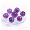 Jinhan Platinum Wholesale Bola de Cristal Natural Siete Estrellas Conjunto Adornos Flor Wangtao Matrimonio Feng Shui Adornos