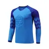 Traje de Uniforme de Portero de Fútbol para Hombres y Mujeres Camiseta Protectora de Manga Larga Traje de Competición y Entrenamiento Camisa de Portería Suministro Exclusivo Transfronterizo