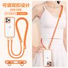 Cordón para teléfono móvil cruzado, ajustable, para colgar en el cuello, con doble hebilla, para la muñeca, con clip de acero inoxidable para colgar en el lateral, anticaídas.