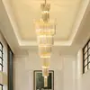 Lámparas de Villa con Escaleras Giratorias para Sala de Estar de Ambiente Estilo Hong Kong Moderno y Sencillo