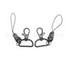 En stock hebilla de perro de aleación de zinc hebilla de cinta hebilla de cordón llavero hebilla de cuerda para teléfono móvil hebilla lightning hebilla cuadrada