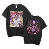 Venta al por mayor de fábrica camiseta top de manga corta de moda europea y americana talla grande para mujer algodón gris top para mujer camiseta para mujer 2023