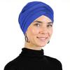 Nuevo Gorro Cruzado Transfronterizo, Color Sólido Versátil Ala de Dos Capas Turbante de Seda de Leche, Envío Directo de Una Pieza