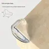 Protetor anti-colisão de canto de mesa, protetor de canto macio anti-impacto, protetor de ângulo reto para mesas, armários e vidro, adesivo de silicone transparente