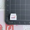 Mini Estéreo Bolsa de Pan Accesorios de Resina Creativos Hechos a Mano DIY Pegamento de Crema Funda para Teléfono Móvil Llavero Material para Joyería