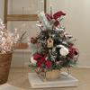 Árbol de Navidad transfronterizo, decoración para el hogar, escritorio, habitación, estilo Ins, árbol desnudo de Navidad DIY en stock