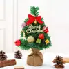 Árvore de Natal Mini de Mesa Mais Vendida Transfronteiriça Pacote Conjunto de Presente Decorações de Natal Árvore de Natal com Enfeites