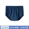 Roupa íntima de algodão puro para homens de meia-idade e idosos, Shorts triangulares largos para idosos, Tamanho Plus Size, Cuecas 100% algodão, Atacado, Cintura Alta