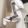 Pantalones Largos Casuales para Mujer 2026 Nuevo Estilo Japonés Primavera y Otoño Estudiante Corbata de Lazo Sueltos Deportivos Rectos de Pierna Ancha Modernos