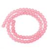 Gran oferta de Amazon: cuentas redondas de jade natural de imitación, cuentas de vidrio sueltas, material para collar y pulsera hecho a mano.