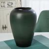 Ornamentos de Vaso de Cerâmica de Jingdezhen Sala de Estar Arranjo de Flores Novo Estilo Chinês Decoração de Corredor Vaso para Flores Hidropônicas Vaso de Cerâmica Vintage Vaso para Velas Excelência