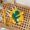 Bolsa Infantil Estilo Coreano 2024 Desenho Animado Fofo Pequeno Dinossauro Meninos e Meninas Mochila Escolar para Jardim de Infância Mini Pequena