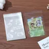 Saco Autoadesivo para Foto de Cartão, Saco Autoadesivo Opp Estilo Ins, Saco de Embalagem com Estampa de Desenho Animado, Saco Autoadesivo Adesivo para Polaroid