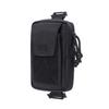 Bolsa Táctica de Hombro para Exteriores, Bolsa para Teléfono Móvil, Portatarjetas, Bolsa para Walkie-Talkie y Brújula, Bolsa de Accesorios para Mochila, Bolsa Miscelánea