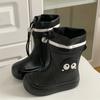 Lindas Botas de Lluvia de Dibujos Animados para Niños, Botas de Lluvia, Zapatos Impermeables Personalizados para Niños, Niñas, Estudiantes, Antideslizantes, Impermeables, Niños y Niñas Grandes