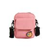 Bolsa mensageiro primavera 2024 bolsa de lona japonesa fofa nova pequena bolsa de ombro feminina estilo coreano versátil bolsa de ombro para estudantes